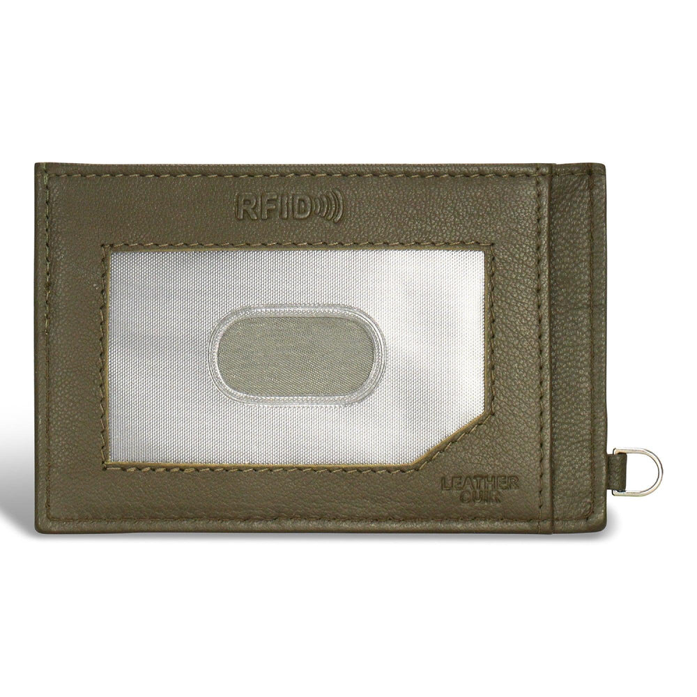 Camo / Leather Slim Cardholder EX-STOCK Canada