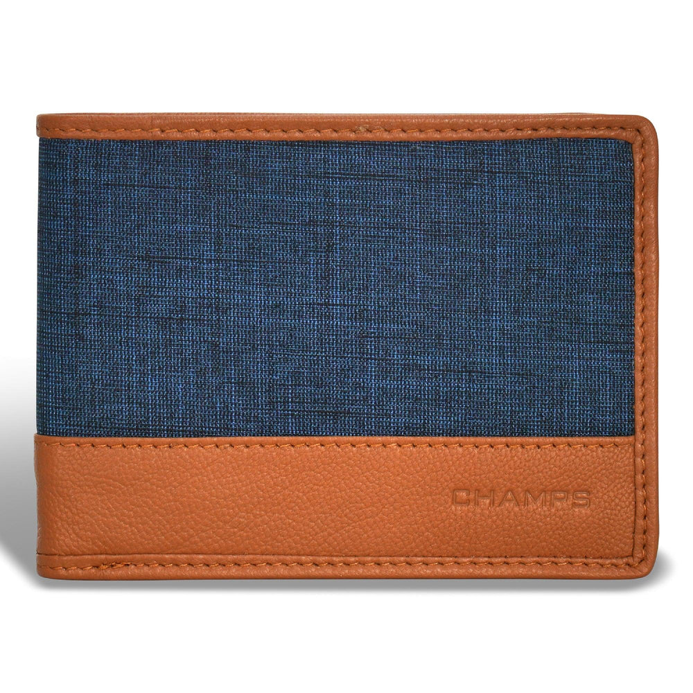 Denim / Leather Bi-Fold Wallet EX-STOCK Canada