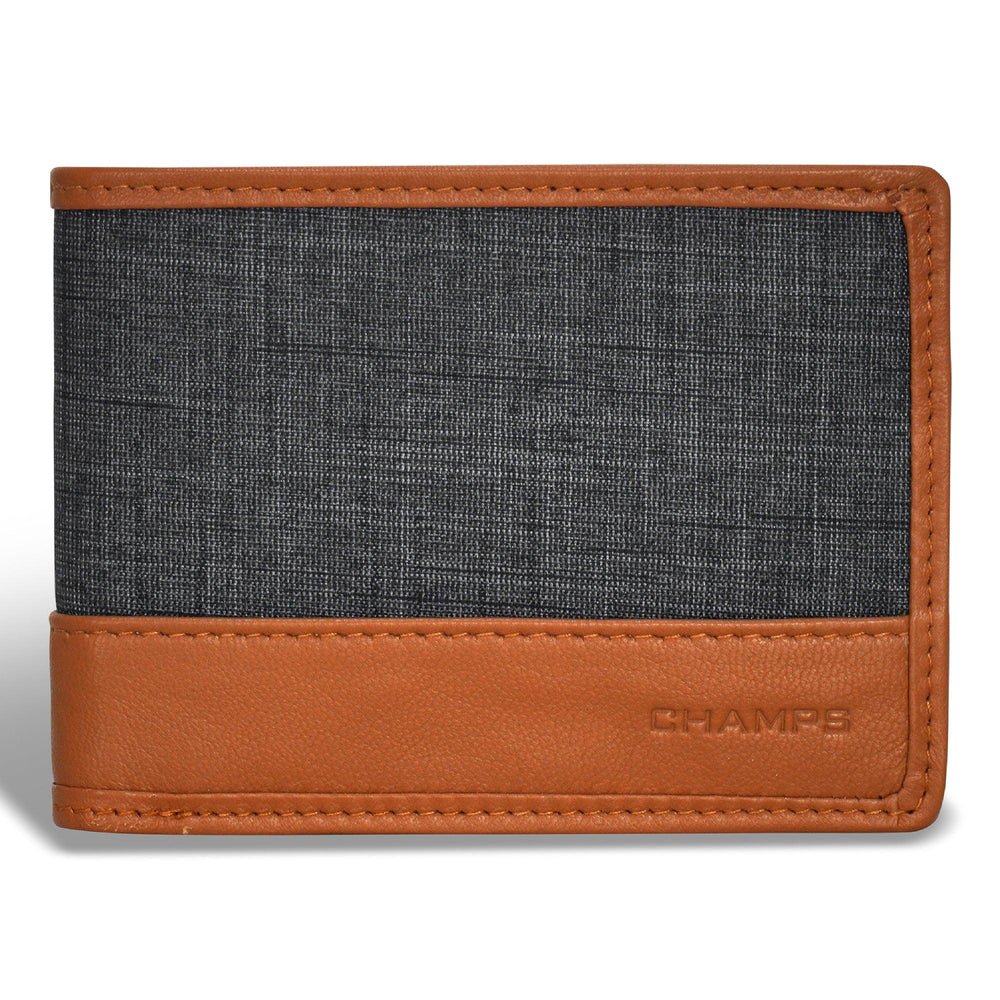 Denim / Leather Zip Around Wallet EX-STOCK Canada
