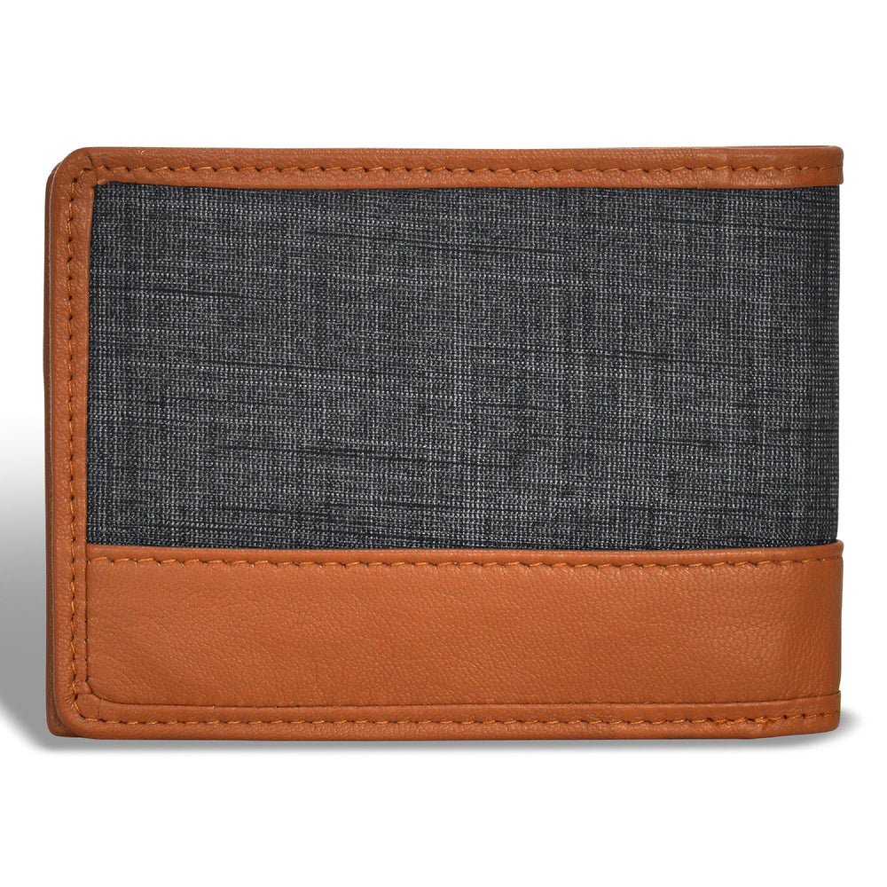 Denim / Leather Zip Around Wallet EX-STOCK Canada