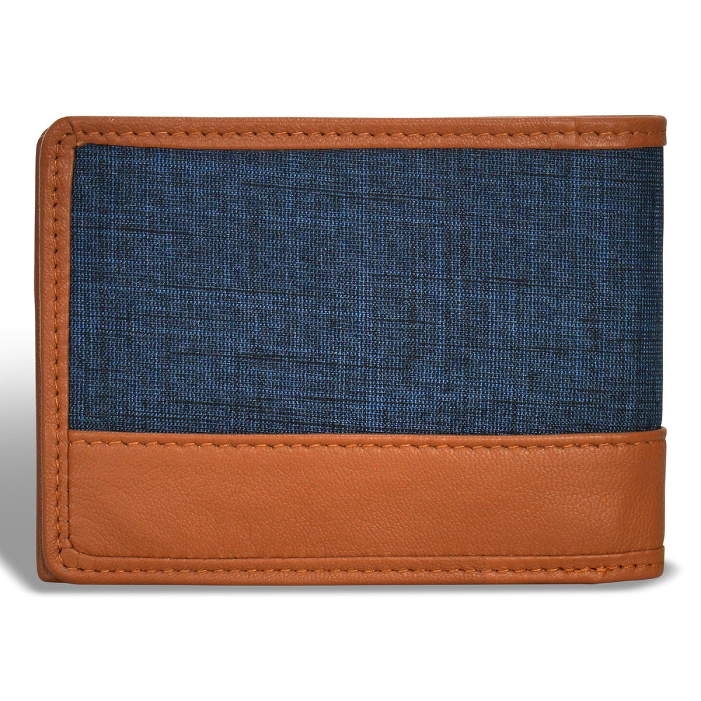 Denim / Leather Zip Around Wallet EX-STOCK Canada