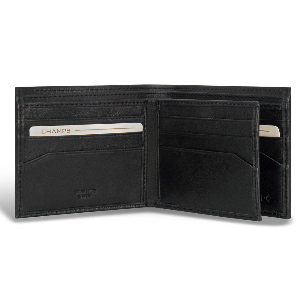 Cartera clásica de ala central de cueroEX-STOCK Canada