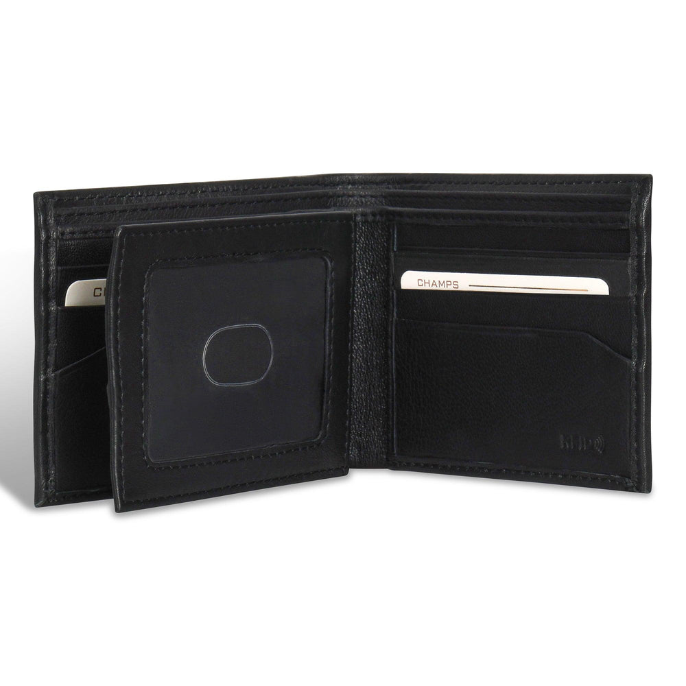 Cartera clásica de ala central de cueroEX-STOCK Canada