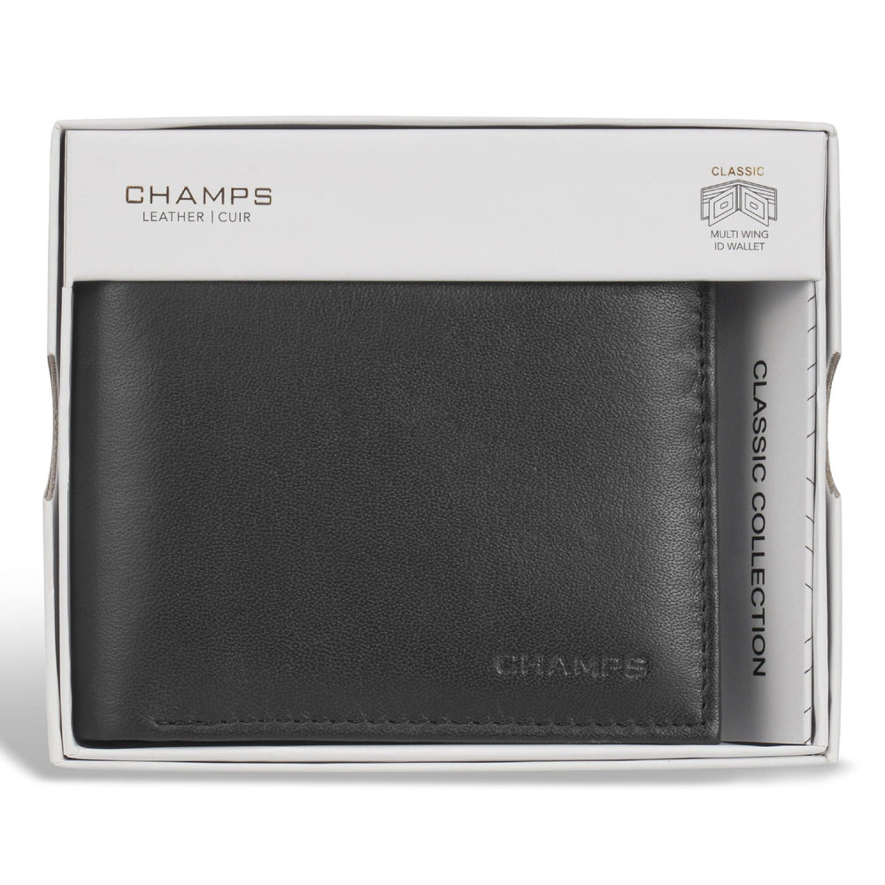 Portefeuille d'identité classique / cuir multi-ailesEX-STOCK Canada