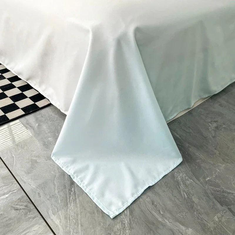 Macaron Washed Cotton Brushed Gradient Duvet Cover EX-STOCK Canada