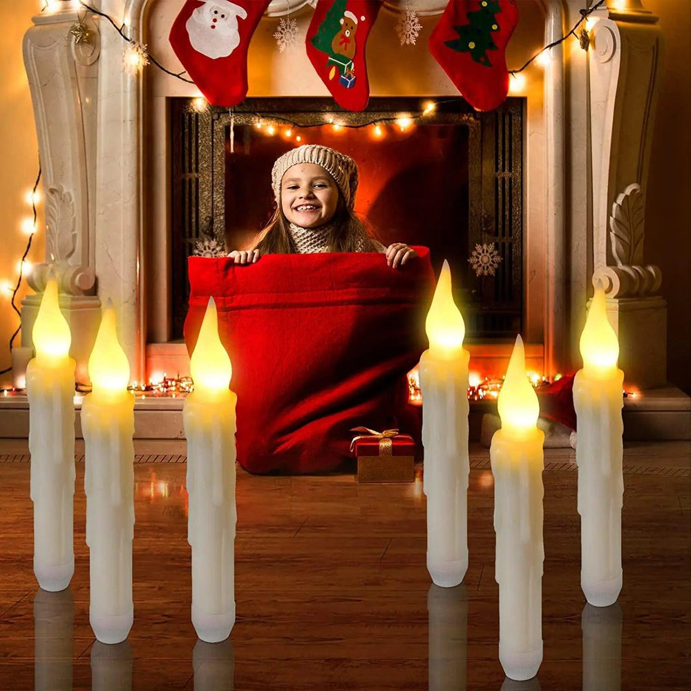 Magic Wand LED Electronic Candle Light Halloween Christmas Decoration - EX-STOCK Canada