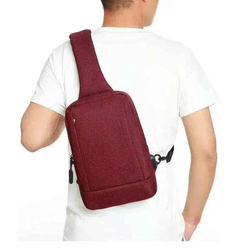 Men Chest Bag Shoulder Crossbody Sling Backpack - EX-STOCK Canada