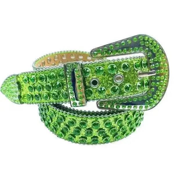 Herren Damen Legierung Gürtel Punk Rock Niete Strass - EX-STOCK Canada