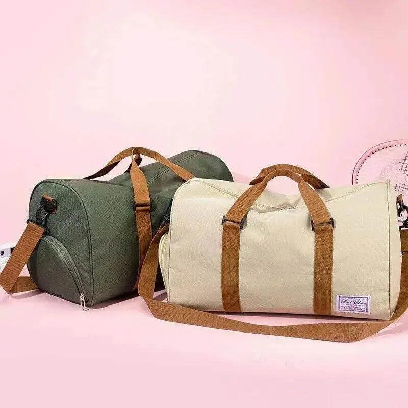 Men & Ladies Sports Duffle Travel Bag Lager Canvas Leisure Work Gym Holdall Bags - EX-STOCK Canada