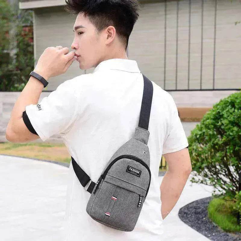 Men's Chest Bag Sports Messenger Crossbody Bag - EX-STOCK Canada