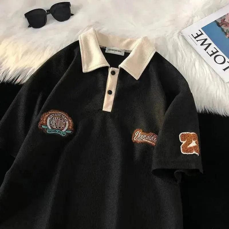 Herrenmode Lässiges Retro Waffel Kurzarmhemd - EX-STOCK Canada