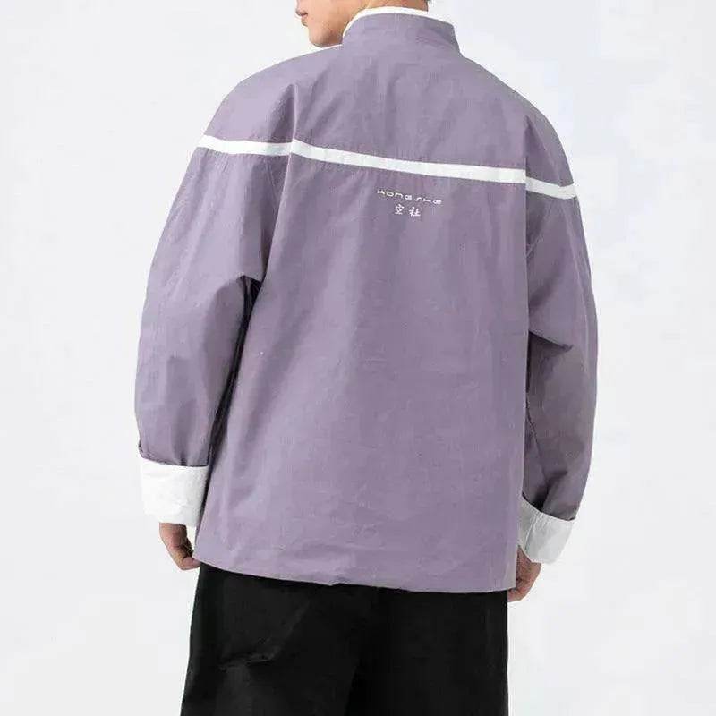 Men's Martial Arts Kung Fu Tang Style Plus Size Jacket - EX-STOCK Canada
