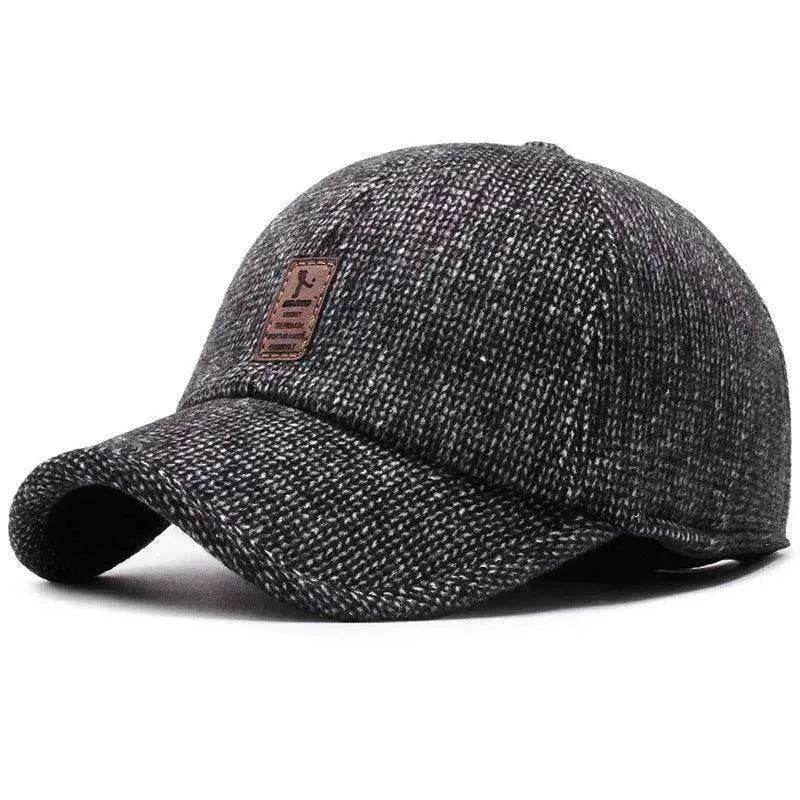 Men's Middle-aged And Elderly Woolen Baseball Caps - EX-STOCK Canada