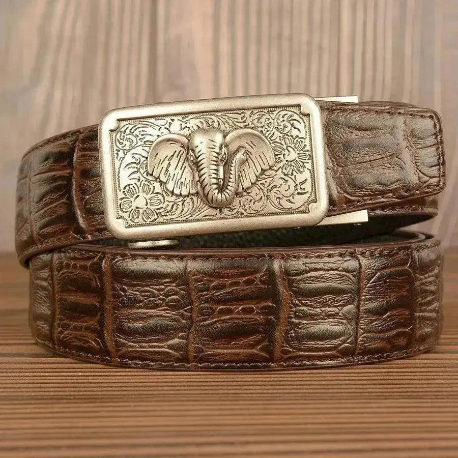 Men's Personality Is Like Automatic Top Leather Belt - EX-STOCK Canada