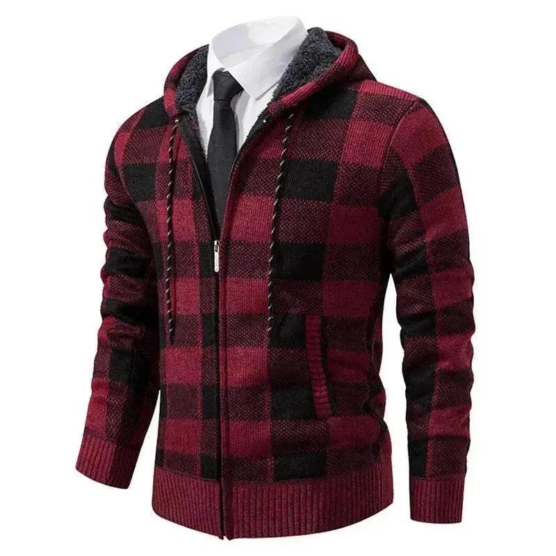 Maglione da uomo a quadri spessorato - EX-STOCK Canada