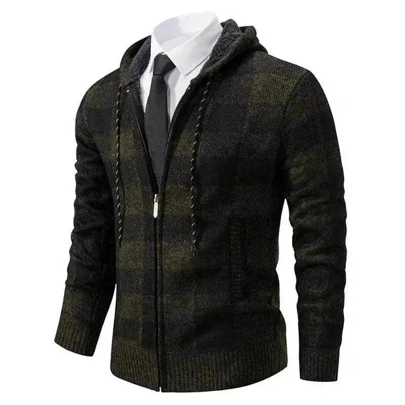 Maglione da uomo a quadri spessorato - EX-STOCK Canada