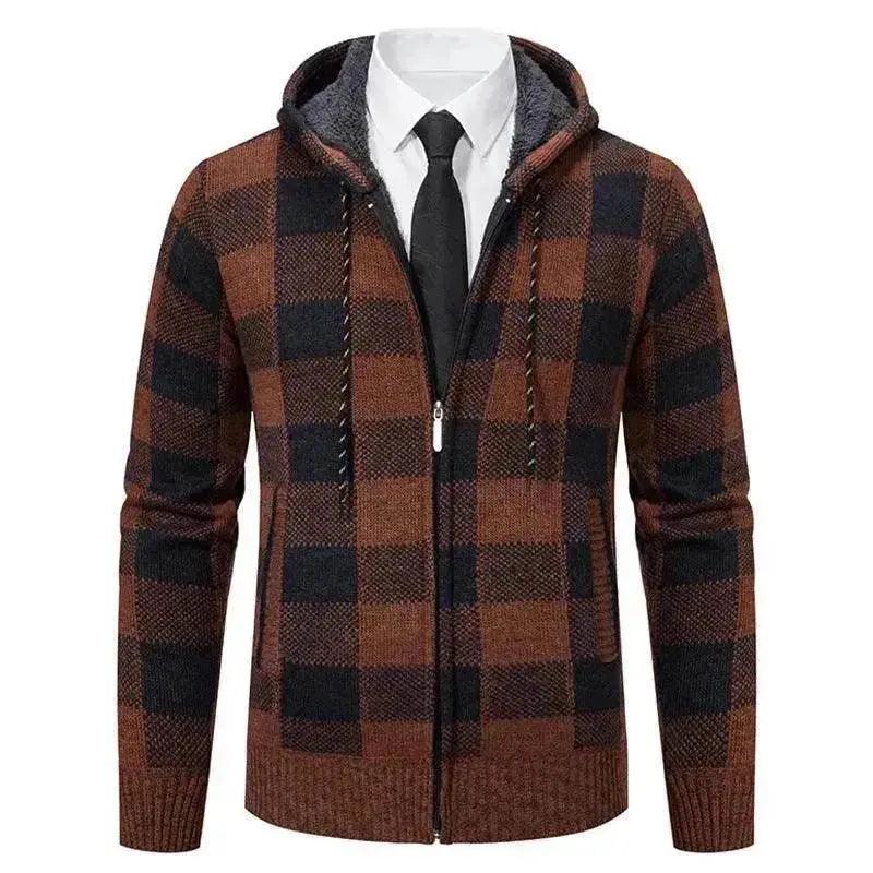 Maglione da uomo a quadri spessorato - EX-STOCK Canada