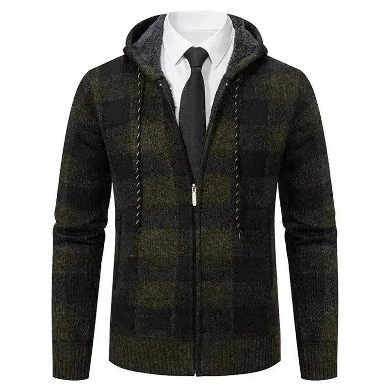 Maglione da uomo a quadri spessorato - EX-STOCK Canada