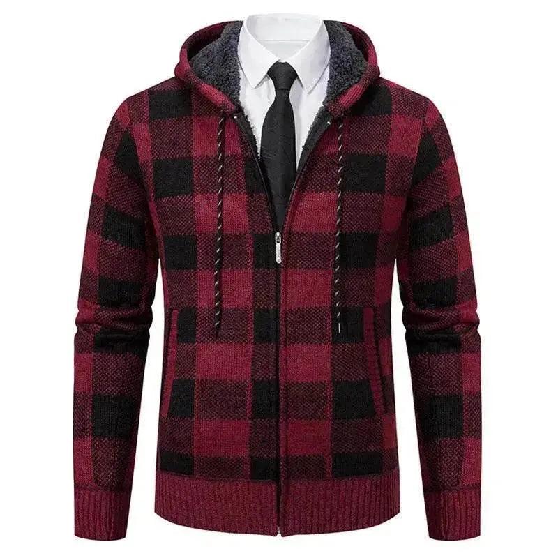 Maglione da uomo a quadri spessorato - EX-STOCK Canada