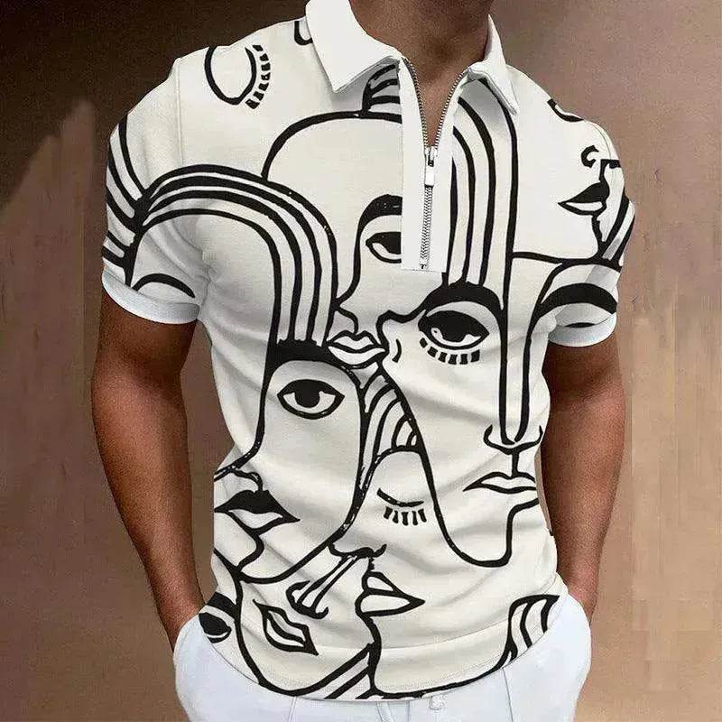Men's Polo Short-Sleeve Summer Hedging Style Shirt - EX-STOCK Canada