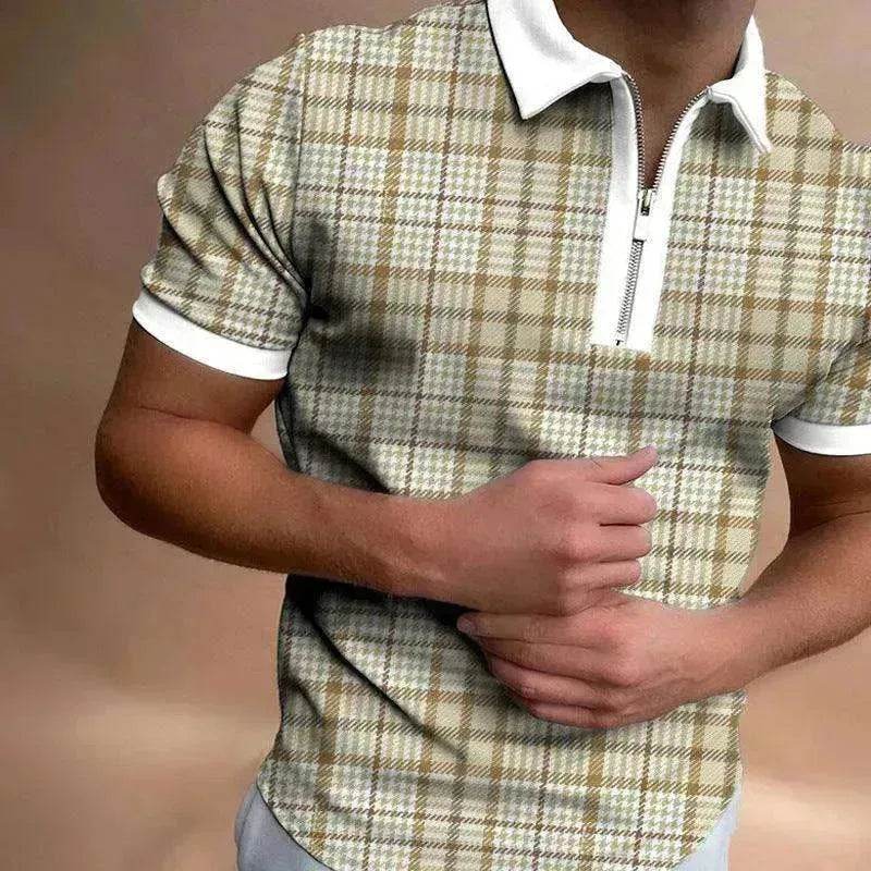 Men's Polo Short-Sleeve Summer Hedging Style Shirt - EX-STOCK Canada