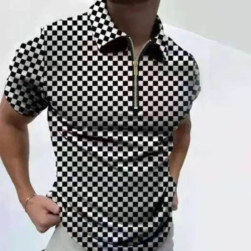 Men's Polo Short-Sleeve Summer Hedging Style Shirt - EX-STOCK Canada