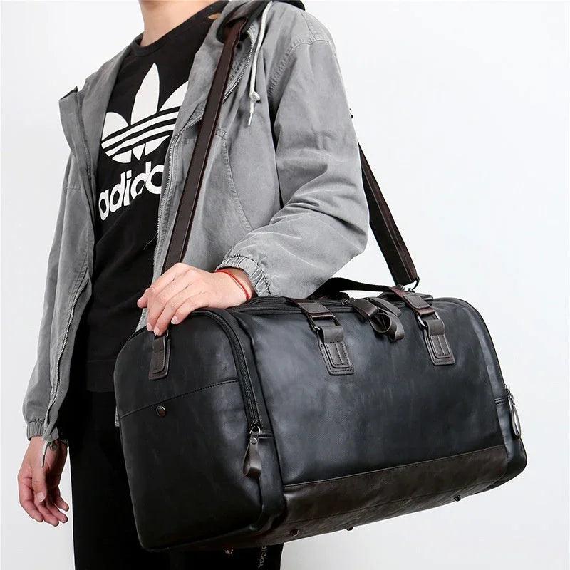 Men's Portable Travel Bag Crossbody Business Short Distance Business Bag Large Capacity EX-STOCK Canada