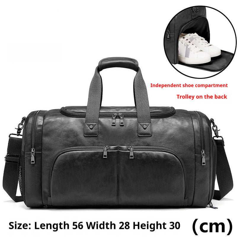 Men's Portable Travel Bag Crossbody Business Short Distance Business Bag Large Capacity EX-STOCK Canada