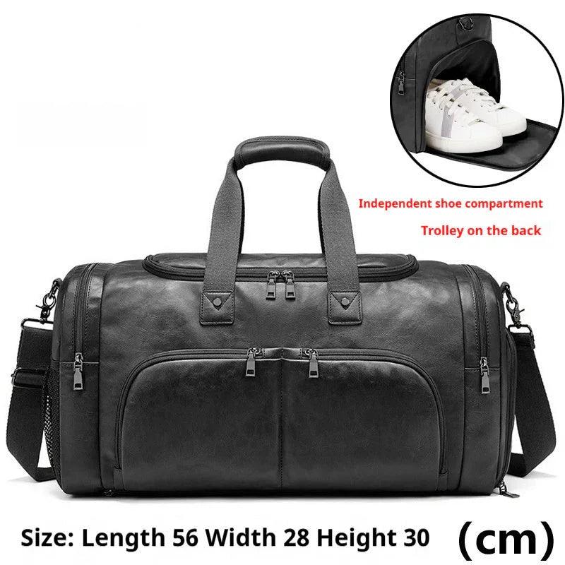 Men's Portable Travel Bag Crossbody Business Short Distance Business Bag Large Capacity EX-STOCK Canada