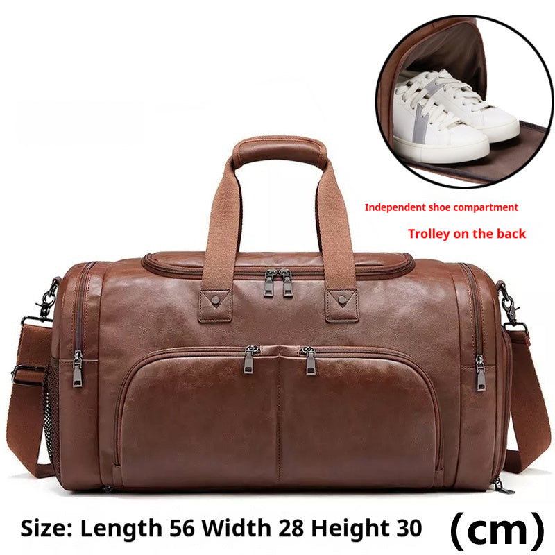 Men's Portable Travel Bag Crossbody Business Short Distance Business Bag Large Capacity EX-STOCK Canada
