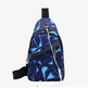 Men's Print Sling Chest & Crossbody Bag With Earphone access Design - EX-STOCK Canada