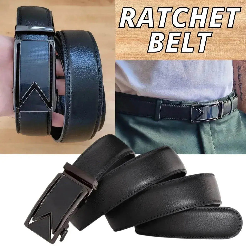 Men's Ratchet Belt Leather Mens Belt With Slide Buckle Ratchet Belts For Men USA - EX-STOCK Canada