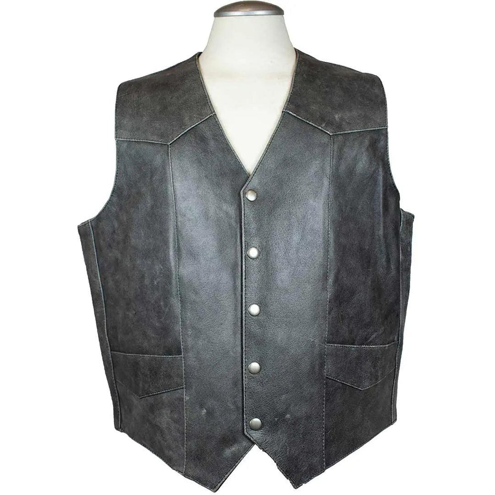 Herren Western Weste mit AufnähernEX-STOCK Canada