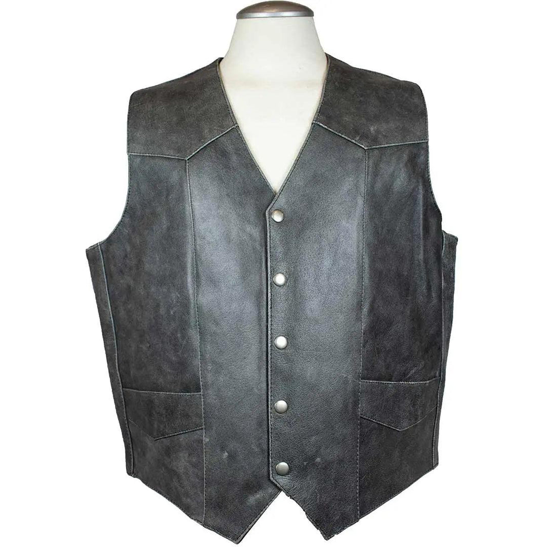 Herren Western Weste mit AufnähernEX-STOCK Canada