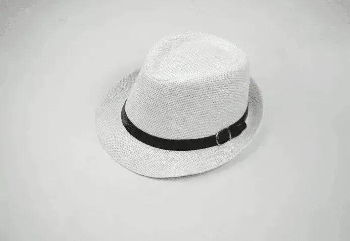 Men's casual straw hats for summer trips: trendy sunshade! - EX-STOCK Canada