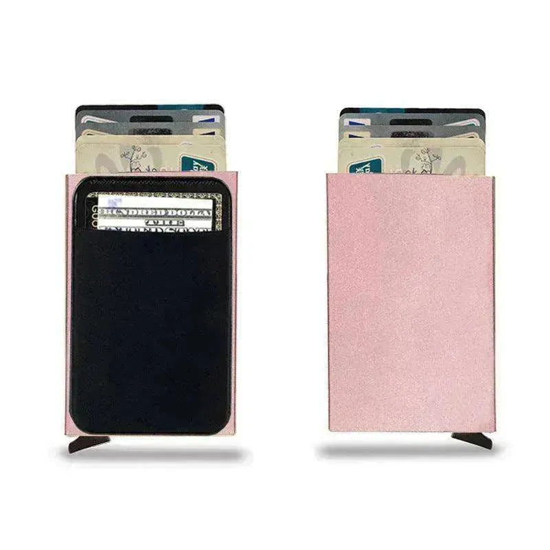 Metal Credit Card Holder Smart Wallet - EX-STOCK CANADA