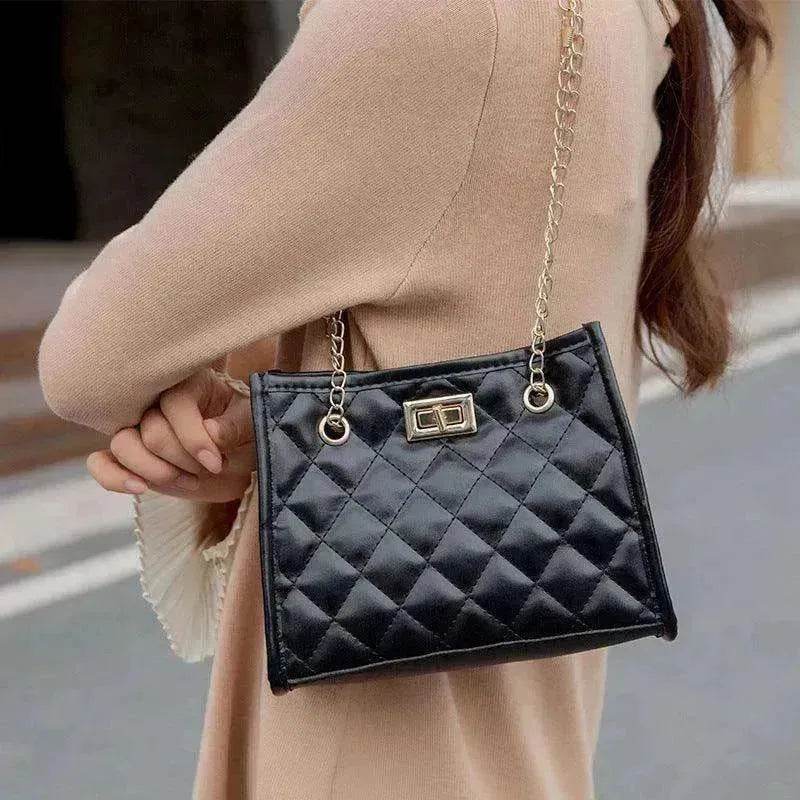 Mini Chain Shoulder Bags Rhombus Sewing Small Square Bags For Women - EX-STOCK Canada