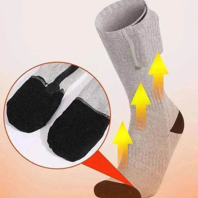 Mobile APP Smart Temperature Control Heating Socks - EX-STOCK Canada