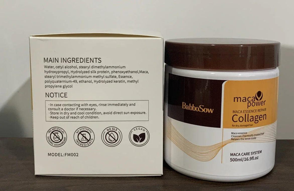 Moisturizing Collagen Hair Mask Hydrating Soft Nourishment Cream Deep Cleansing Hair Care Essential Oil EX-STOCK Canada