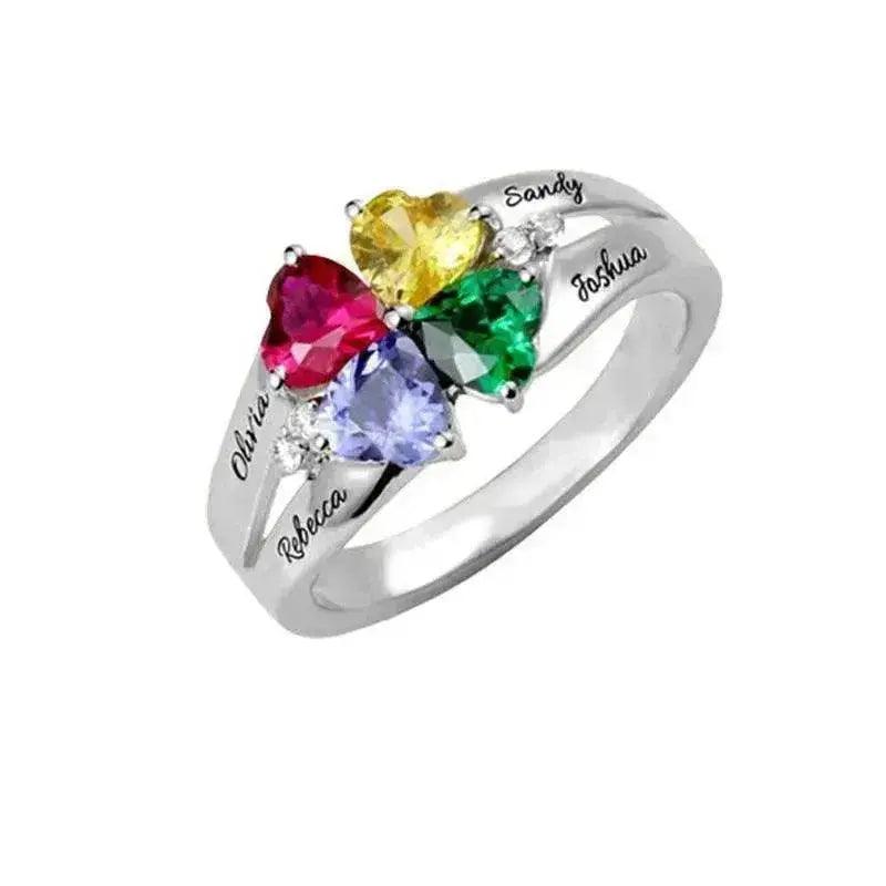 Mother's Day Gift DIY Engraved Ring - EX-STOCK Canada