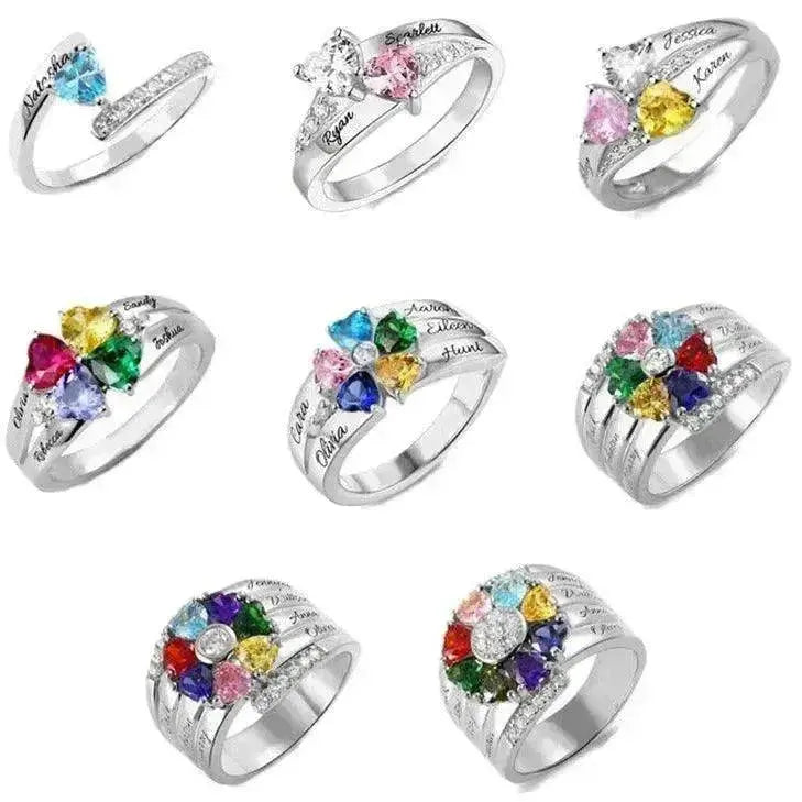 Mother's Day Gift DIY Engraved Ring - EX-STOCK Canada