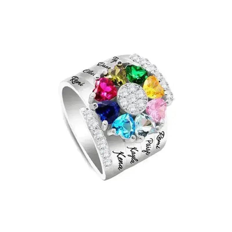 Mother's Day Gift DIY Engraved Ring - EX-STOCK Canada