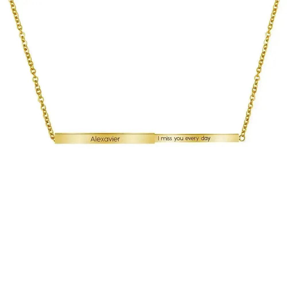 Mother's Day Necklace Inscription DIY - EX-STOCK Canada