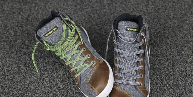 Motorcycle Riding Shoes Men's Summer Motorcycle Casual Short Boots Motorcycle Shoes Anti-fall Breathable Rider Boots EX-STOCK Canada