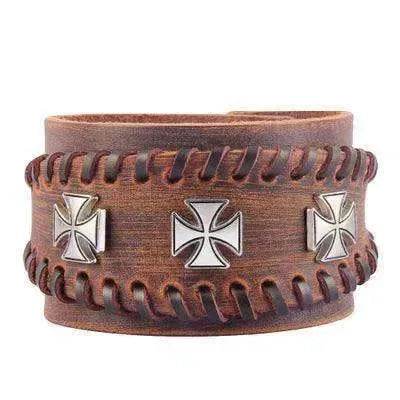 Multi-layer Vintage Cowhide Rope Men's Bracelet - EX-STOCK Canada
