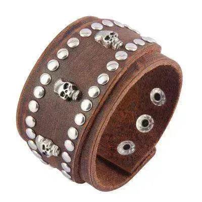 Multi-layer Vintage Cowhide Rope Men's Bracelet - EX-STOCK Canada