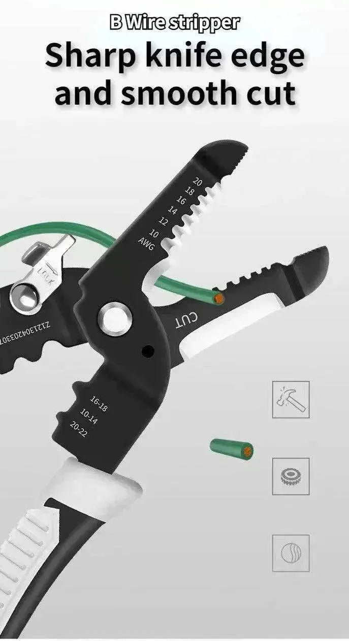 Multifunctional High Carbon Steel Electrician's Special Wire Trimmer - EX-STOCK Canada