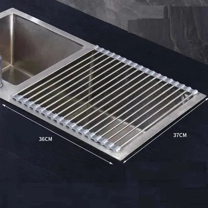 Support de casserole ménager multifonctionnel Cuisine Rangement Ustensiles Égouttoir - EX-STOCK CANADA