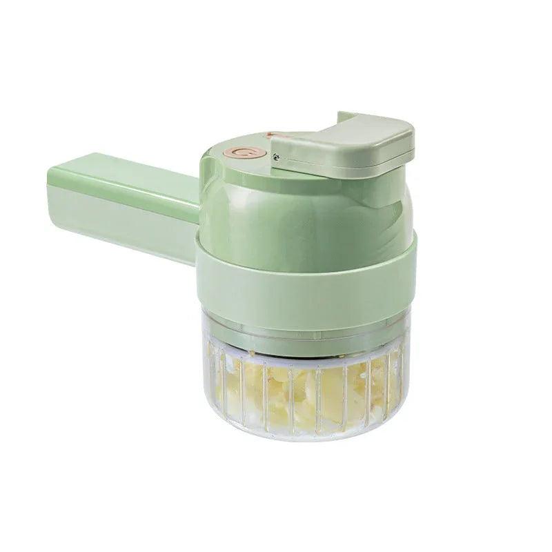 Multifunctional Household Slice Electric Garlic Pounding Chopper EX-STOCK Canada