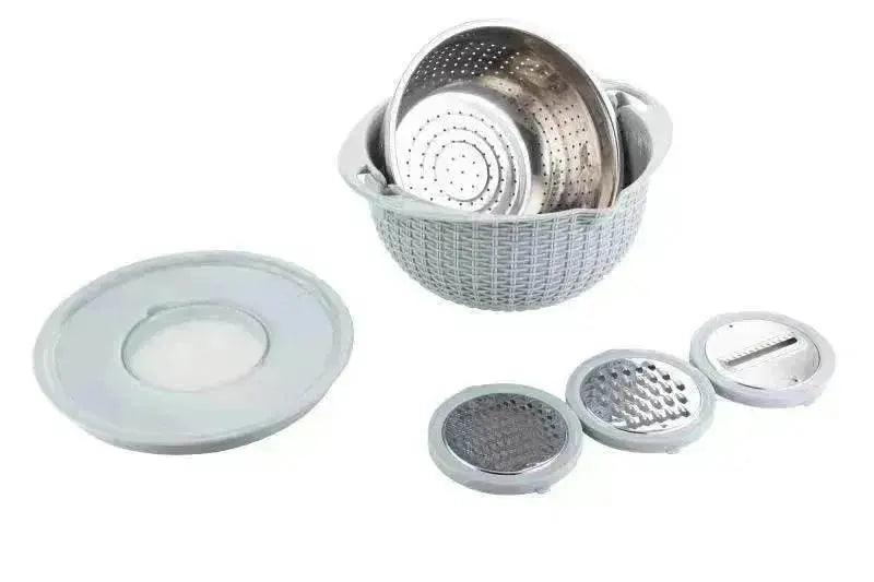 Panier de lavage rotatif créatif multifonctionnel pour la cuisine et la maison - EX-STOCK Canada